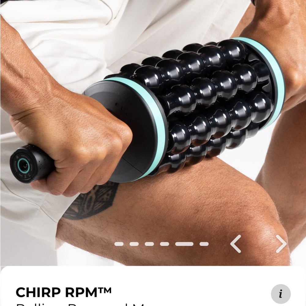 Chirp RPM Rolling Percussive Massager